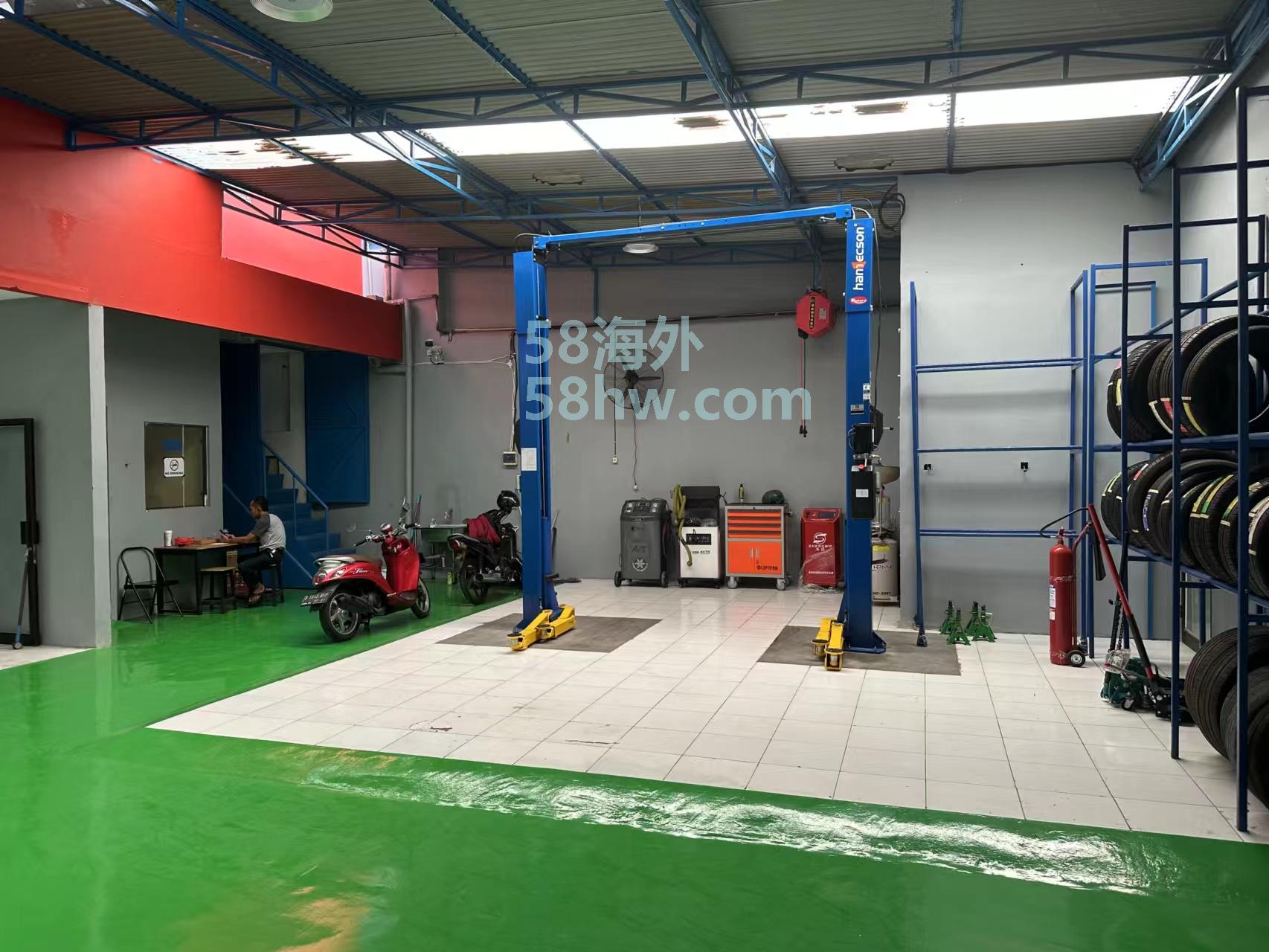 中国人开的修车店，汽车维护保养，快速钣金喷漆